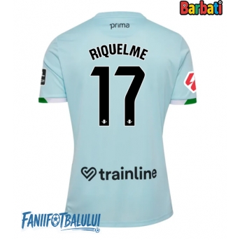 Real Betis Rodrigo Riquelme #17 Tricou Fotbal Replică 2025-26 Barbati Deplasare